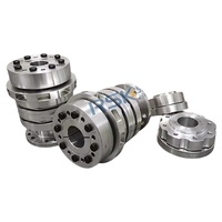 Accouplements d'arbre à double structure supportés par OEM Transmission de puissance flexible ou rigide avec accouplement à diaphragme en acier