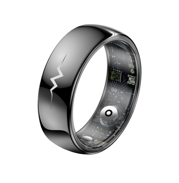 NX R6 2026 New Smart Ring Health Tracker Heart Rate Monitor Body Temperature Fitness Smart Finger Ring for Men Women Android IOS