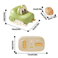 Nouveau Serpent RC ITTL : Jouet Interactif Électrique pour Enfants, Serpent Télécommandé en Plastique avec Effets Sonores et Obstacles