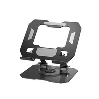 Support de tablette pliable tout métal rotatif à 360 degrés avec support de téléphone mains libres pour le gaming