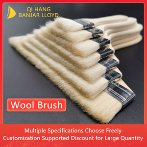 Multi Size <b>Natural</b> Bristle Paint Brushes 1Inch 2Inch 3Inch for Furniture and Wall <b>Painting</b> - Product Image 5