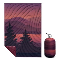 Couverture matelassée unisexe multifonction légère anti-acariens, couleur personnalisable, pour le camping, les pique-niques, les voyages en plein air