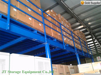 Plateforme en acier sur mesure pour entrepôt, rayonnage de mezzanine robuste, protection contre la corrosion et conception durable