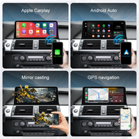 Écran Tactile Lecteur DVD Voiture 10.25''/12.3'' pour BMW X5/X6 E70 E71, Compatible CarPlay et Android, Prise en Charge du Système CCC