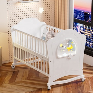 CLAF BEBE B2B Éclairage Multifonctionnel Nouveautés Lits bébé en bois massif de haute qualité - Product Image 3