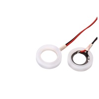 Transduser Kecantikan HIFU Frekuensi Khusus Sensor Piezo Keramik Piezoelektrik Peralatan Ultrasonik Bentuk Khusus