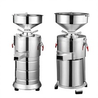 Machine industrielle automatique à moteur électrique pour la fabrication de beurre de cacahuètes, de pâte de noix et de tahini 15 kg/h
