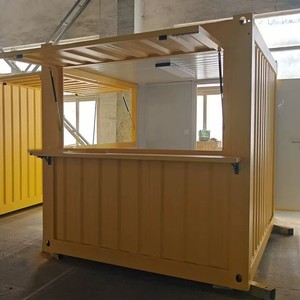 Conteneur de 10 pieds pour mini-boutique, café, bar, restaurant rapide, épicerie, kiosque, stand - Product Image 1
