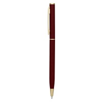 Vente en gros de stylo à bille design fin avec clip en or brillant Cadeau promotionnel stylo à bille en aluminium pour hôtel bon pour logo personnalisé MTP022