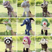 Tigre en peluche // Crocodile/Cochon/Ours en peluche/Renne/Grenouille/Singe/Poisson/Requin/Vache/Chien Enfants Animaux Marionnette à main Marionnette en peluche mignonne