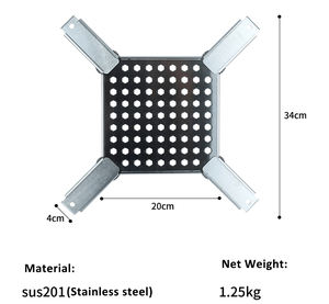 Paslanmaz Çelik Ateş Çukuru - Şık Kömürlü Açık Hava Eğlencesi - Product Image 4
