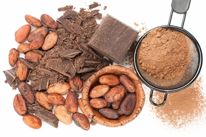 Poudre de cacao naturelle non alcalinisée d'Équateur de qualité supérieure pour la pâtisserie, non sucrée, en vrac, teneur en matières grasses de 10-12 %, boîte de 13 kg, fabriquée aux États-Unis - Product Image 6