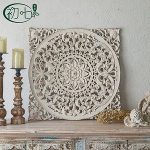 Cuadro Decorativo de Pared Tallado con Diseño del Día Siete, Estilo Retro Blanco, para Decoración del Hogar, Sala de Estar, Entrada, Cafetería, Casa de Huéspedes - Product Image 4