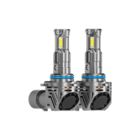 Ampoules de phares LED ZIGOCAR 12V 30W 3000LM 6000K H4/H7/H11/9005/9006/9012/5202, montage universel, Plug & Play, phares de voiture