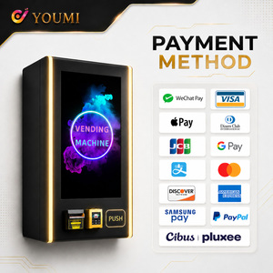 Mini distributeur automatique intelligent Youmi pour clubs et fêtes, avec écran tactile 32 pouces et paiement par carte, modèle mural - Product Image 3