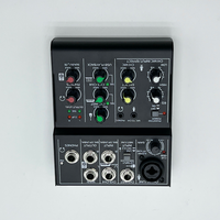 Prix usine professionnel mélangeur 4 canaux Sound L live carte son USB numérique mélangeur d'interface