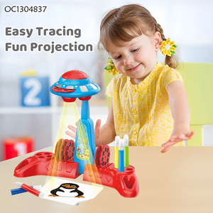 Máquina <span class=keywords><strong>de</strong></span> Dibujo con Proyección LED, Juguete Educativo Temprano, Pizarra <span class=keywords><strong>de</strong></span> Dibujo para Niños, OEM con Rotuladores <span class=keywords><strong>de</strong></span> Colores, Juguetes al por Mayor 2026 - Product Image 3