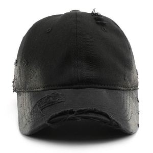 Gorra de Béisbol Vintage para Hombre y Mujer, Lavada, con Agujeros, Desgastada, para Primavera, Verano, Otoño e Invierno - Product Image 2