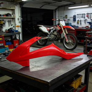 <span class=keywords><strong>Cubierta</strong></span> de Tanque Roja Izquierda y Derecha para KIDS <span class=keywords><strong>110</strong></span> (12/10), Juego Completo Rojo con Lado Derecho, <span class=keywords><strong>Precio</strong></span> de Fábrica al por Mayor - Product Image 4