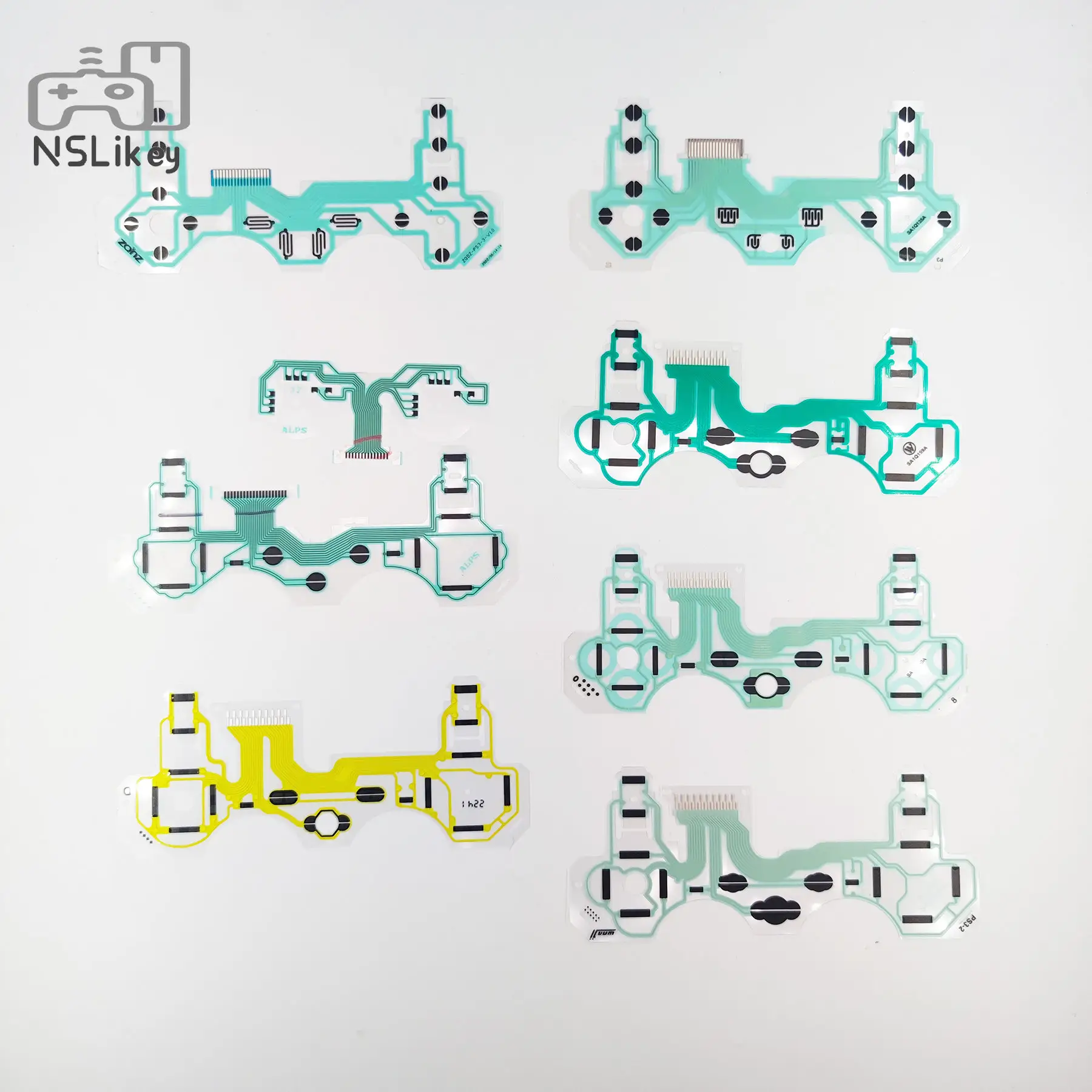 Placa de circuito de cinta de película conductora NSLikey, placa PCB para Cable de película flexible PS3, SA1Q194A, SA1Q160A, SA1Q159A