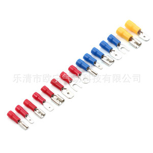 Juego de terminales de presión en frío Ouji, 270 piezas, conectores de crimpado tipo U, terminales de cable de cobre 10-22AWG, estilo europeo - Product Image 4
