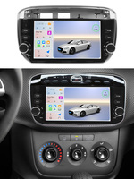 Pantalla para Auto MEKEDE con Múltiples Sistemas de Interfaz de Usuario, Radio, Audio, GPS, Navegación, Carplay, para Fiat Linea Punto EVO 2012-2015 de 7 Pulgadas