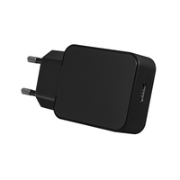 Chargeur mural USB-C GaN fin 65W, adaptateur pour ordinateur portable Type-C