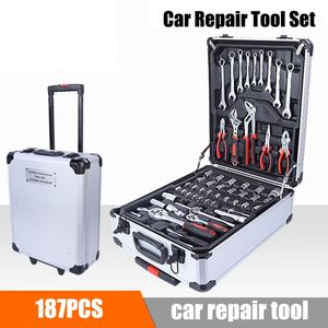 Maxfree - Trousse de réparation pour vélo et voiture - 187 pièces - Acier inoxydable - Outils multifonctionnels professionnels pour de multiples scénarios - Product Image 3