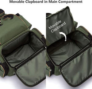 Échantillon gratuit en gros Sac de pêche imperméable pour la pêche, le camping, le transport Sac à dos de pêche pour pêcheur - Product Image 2