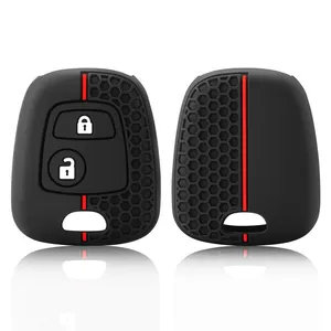Silicone từ xa chính Bìa trường hợp đối với <span class=keywords><strong>Citroen</strong></span> C1/C2/C3/C4/xsara <span class=keywords><strong>Picasso</strong></span> cho 107/206/207/306/307/407 TOYOTA chìa khóa xe - Product Image 3
