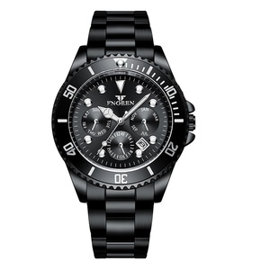 <span class=keywords><strong>Montre</strong></span> de plongée tendance avec logo personnalisé pour hommes Montres de sport à quartz étanches avec bracelet en acier inoxydable automatique et mécanique de luxe - Product Image 4