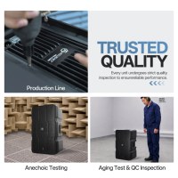 Enceinte active professionnelle Accuracy Pro Audio AC15PRO 137dB 1500W 15 pouces avec DSP