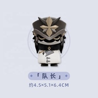 Vente en gros de figurines officielles Genshin Impact Fatui Harbingers version Q, boîte mystère, accessoires de jeu, joli ornement, cadeau