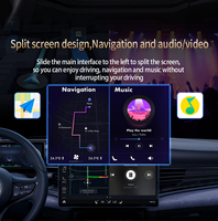 Fuallwin CarPlay AI Box Android Auto Inalámbrico 8+128G Certificado CE/RoHS Wi-Fi de Doble Banda Bluetooth iPhone Android 12/13 GPS
