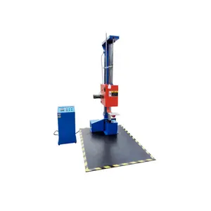 Single arm drop tester for filled transport packages Vertical impact test by dropping ISO 2248