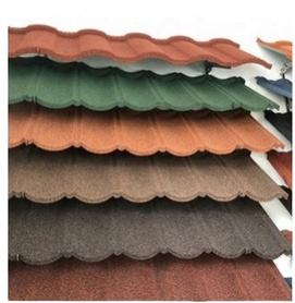 Hoja de techo de acero recubierta de piedra de color de alta calidad tejas de <span class=keywords><strong>pizarra</strong></span> resistentes al calor impermeables para techo liso de hotel - Product Image 3