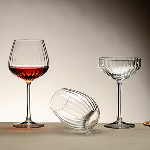 Verres à <span class=keywords><strong>gin</strong></span> en gros, design classique personnalisé, gobelet à ballon côtelé, style classique - Product Image 5