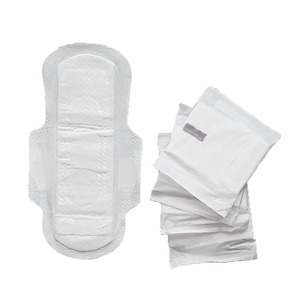 Serviettes menstruelles organiques jetables non parfumées bien ajustées <span class=keywords><strong>avec</strong></span> des serviettes hygiéniques ailées confortables à haute absorption. - Product Image 3