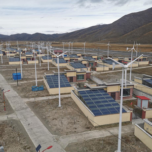 เครื่องกำเนิดไฟฟ้าพลังงานลมแบบแกนนอน 5KW 220V สำหรับใช้ในบ้านพักอาศัย NE-5KG Wind NE-5KG - Product Image 4