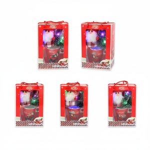 6.8 \ "X10 \" X4 \ "Set di tazze in ceramica di Natale con luce 36 pz/c Set di tazze in ceramica di Natale - Product Image 3