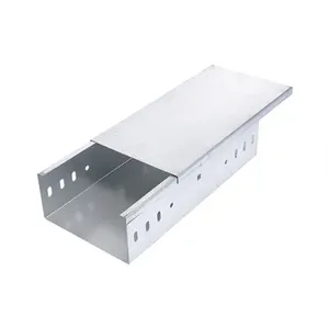 HONGFENG - Gouttières en acier à fond plein sur mesure de 50 mm, ventilées/perforées, hauteur des rails latéraux de 50 à 200 mm, hauteur de construction de 2 à 6 m - Product Image 6