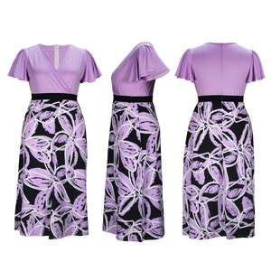 Nuevo Vestido Sofisticado Ajustado para <span class=keywords><strong>Mujer</strong></span> 2026 - Elegante Vestido de Primavera de Manga Corta, Vestido <span class=keywords><strong>Midi</strong></span> Chic con Cintura Ajustada al por Mayor - Product Image 3
