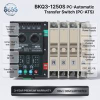 Interruptor de Transferencia Automática Clase PC BKQ3-125SA/S 3P/4P, Conmutador de Doble Alimentación Ininterrumpida con Conexión a la Red Eléctrica, Certificaciones CCC, CE, CB