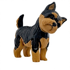 Ornements en verre en forme d'animaux de simulation pour enfants, cadeaux créatifs, jouets pour chiens, transfrontaliers, Tk - Product Image 1