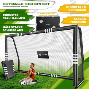 <span class=keywords><strong>But</strong></span> <span class=keywords><strong>de</strong></span> Football pour Jardin Robuste Entraînement En Plein Air Tir Formation Cadre En Acier <span class=keywords><strong>Crochet</strong></span> Accessoires <span class=keywords><strong>De</strong></span> Montage pour Enfants et Adultes - Product Image 5