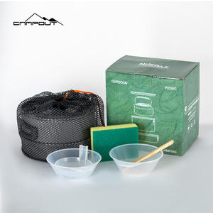 Juego de Utensilios de Cocina para Acampar Campout, 3 Piezas, 3-4L, Estufa Portátil, Equipo de Cocina para Exteriores - Product Image 4