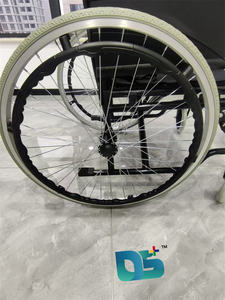 Sedia a rotelle leggera leggera manuale sedia a rotelle pieghevole in Messico - Product Image 6