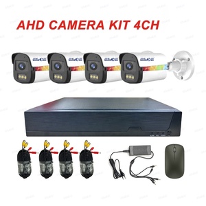 <span class=keywords><strong>Kit</strong></span> de Cámara de Seguridad AHD Hieasy de 4 Canales con Micrófono y Altavoz Integrados, Detección Facial para Uso en Interiores y Exteriores, Sensor CMOS, NVR, Almacenamiento en la Nube - Product Image 5