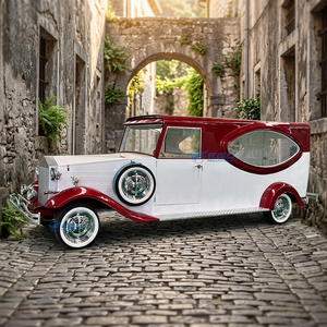 2026 Cercueil funéraire de luxe blanc, Limousine funéraire classique, Voiture funéraire électrique moderne et élégante, Remorque funéraire de luxe à vendre - Product Image 1