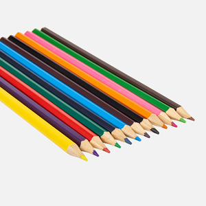 Portable Multi Shade Art Coloring Pencils Compact Kraft Paper Box Packaging Uniform Color Payoff For Weekend Hobby <b>Drawing</b> - Product Image 5